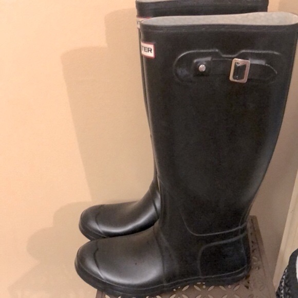 Hunter Boots / Unisex/ Black - Picture 2 of 7